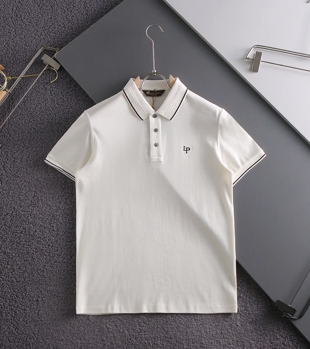 Loro Piana# New Arrival men's POLO shirt is now available! Custom woven jacquard mesh fabric Hot Sale fabric! Five-strand embroidery, soft and comfortable texture, very breathable, long-lasting washability, Versatile style! Color: Dark Blue Green White Purple Size: M-XXXL